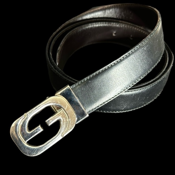 Gucci Other - Authentic Gucci Belt Black and Brown Leather